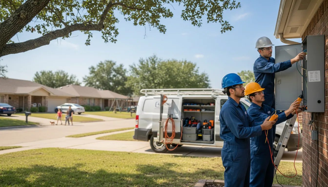 Certified electrician providing emergency electrical services in Annandale, VA